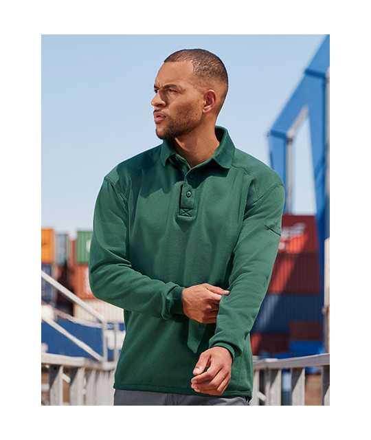 Heavy Duty Workwear Collar Sweatshirt