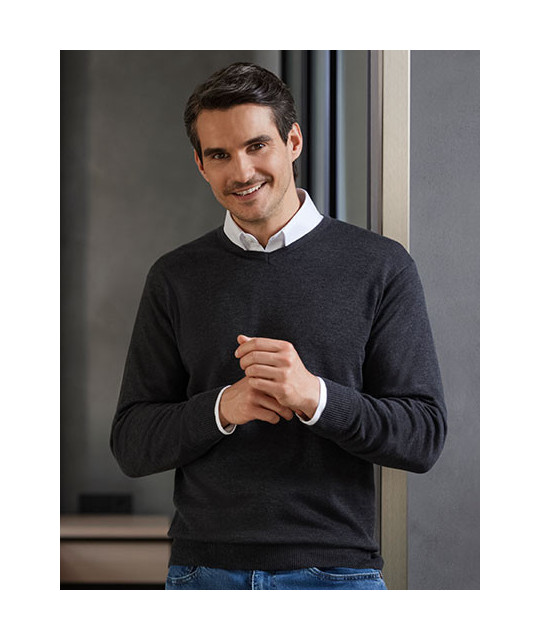 Men´s V-Neck Knitted Pullover