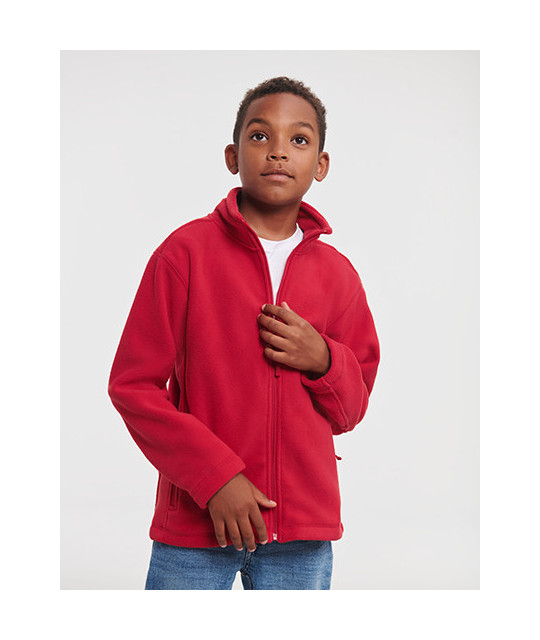 Kids Full Zip Outdoor Fleece
