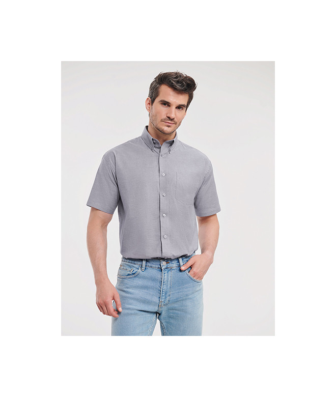 Men's Short Sleeve Classic Oxford Shirt