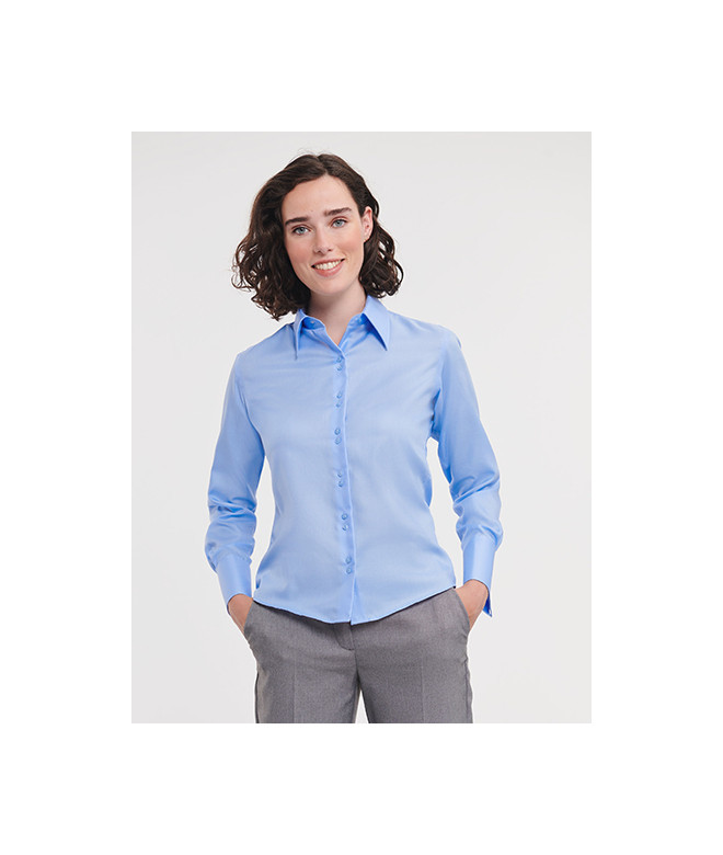 Ladies' Long Sleeve Tailored Ultimate Non-Iron Shirt