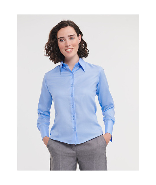 Ladies' Long Sleeve Tailored Ultimate Non-Iron Shirt
