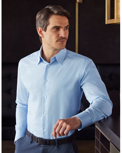 Men's Long Sleeve Tailored Oxford Shirt