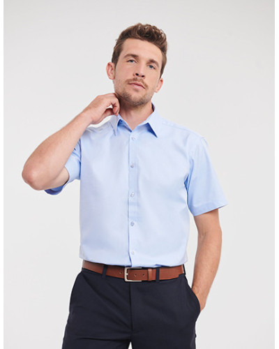Ladies' Long Sleeve Tailored Herringbone Shirt