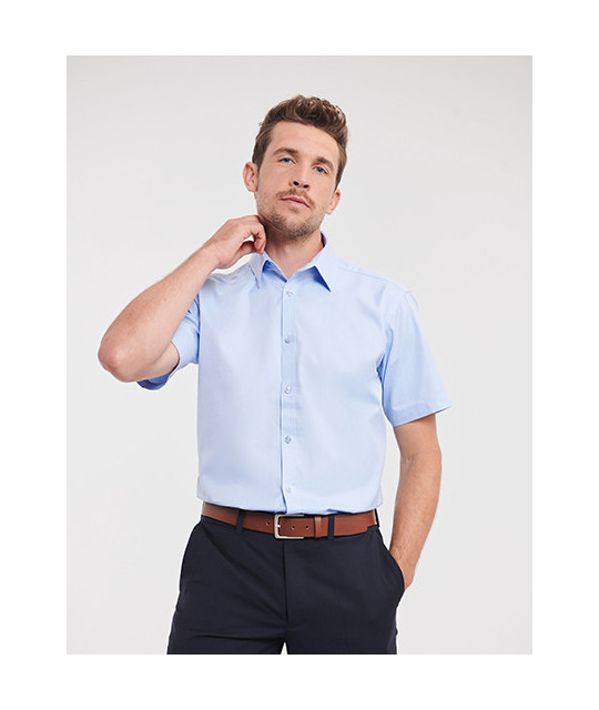 Ladies' Long Sleeve Tailored Herringbone Shirt