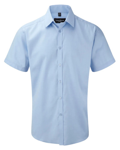 Russell Athletic Collection Men´s short Sleeve Tailored Herringbone...