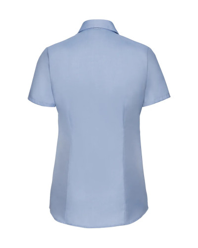 Russell Athletic Collection Ladies' Short Sleeve Tailored Herringbo...