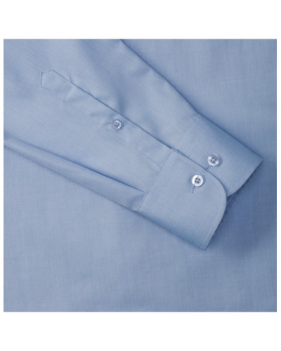Men's Long Sleeve Tailored Herringbone Shirt