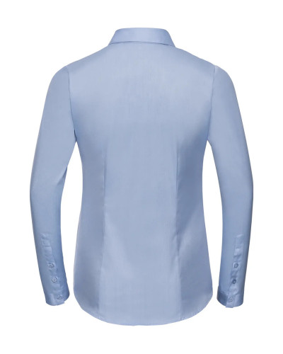 Russell Athletic Collection Ladies' Long Sleeve Tailored Herringbon...