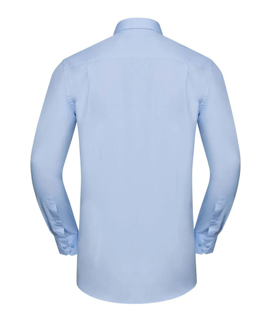 Russell Athletic Collection Men's Long Sleeve Fitted Ultimate Stret...