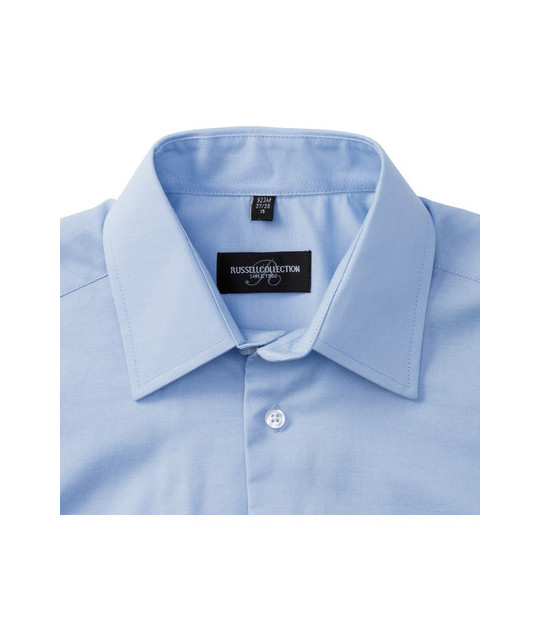 Men's Short Sleeve Tailored Oxford Shirt