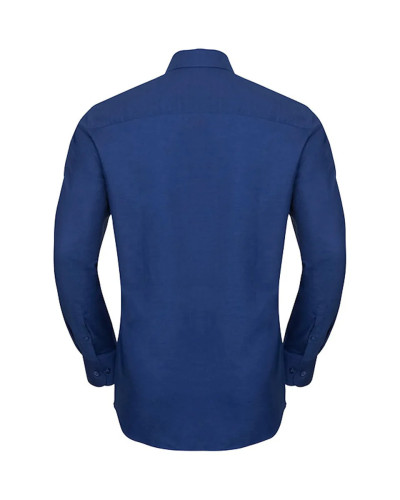 Russell Athletic Collection Men's Long Sleeve Tailored Oxford Shirt