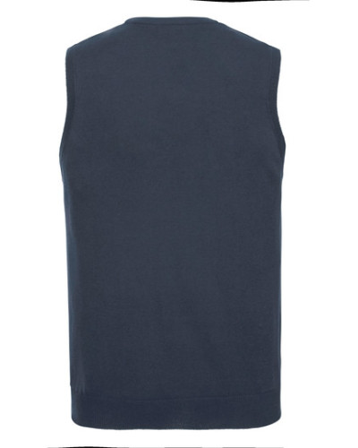 Men's V-Neck Sleeveless Knitted Pullover