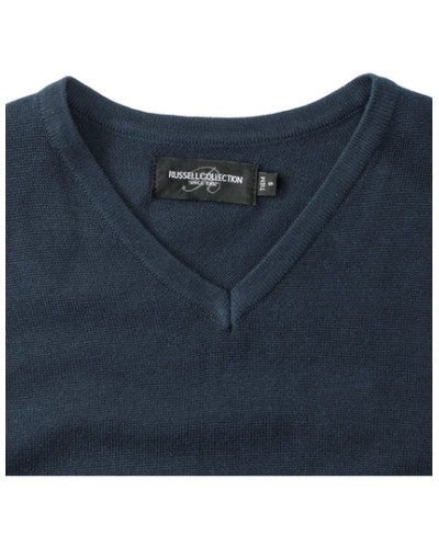 Russell Athletic Collection Men's V-Neck Sleeveless Knitted Pullover