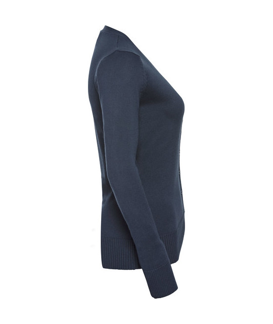 Russell Athletic Collection Ladies´ V-Neck Knitted Cardigan
