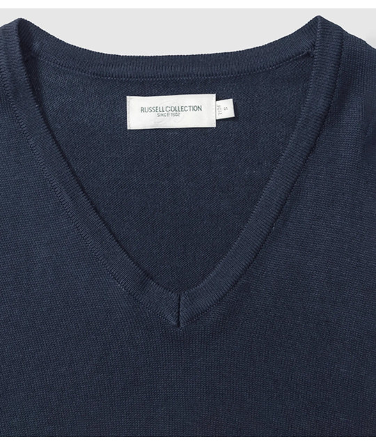 Russell Athletic Collection Ladies´ V-Neck Knitted Pullover