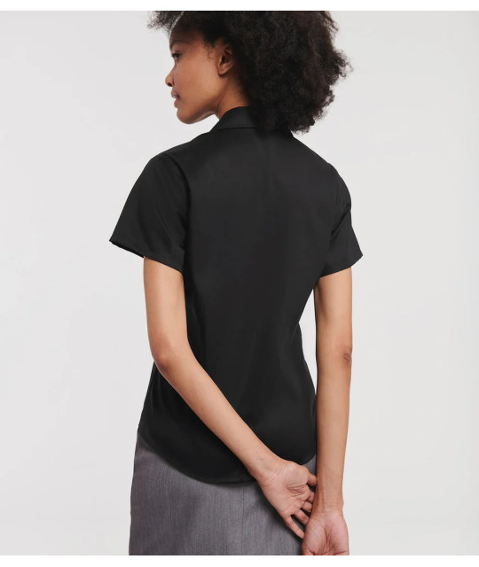 Ladies' Short Sleeve Tailored Ultimate Non-Iron Shirt