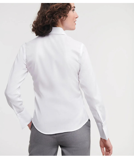 Russell Athletic Collection Ladies' Long Sleeve Tailored Ultimate N...