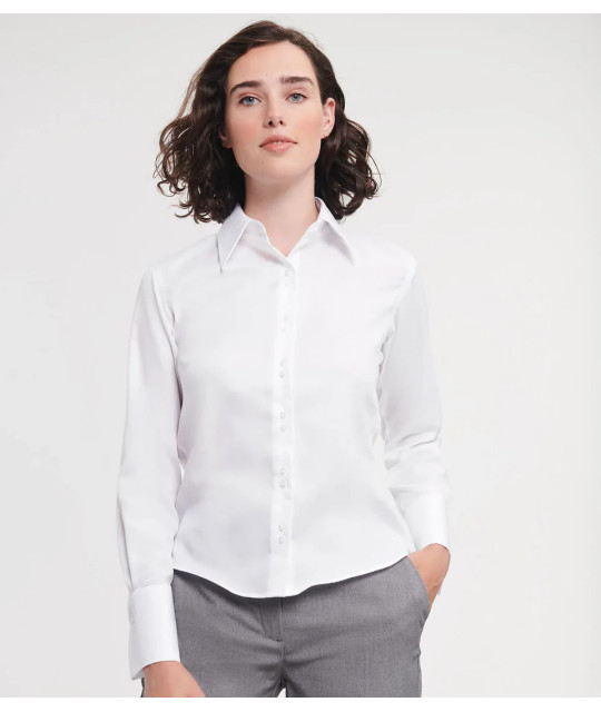 Ladies' Long Sleeve Tailored Ultimate Non-Iron Shirt