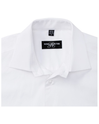 Men's Short Sleeve Fitted Stretch Shirt