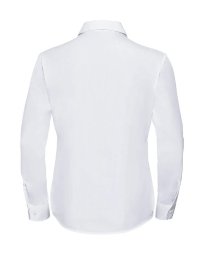Ladies' Long Sleeve Classic Polycotton Poplin Shirt