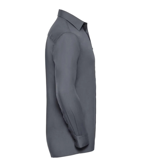 Russell Athletic Collection Men's Long Sleeve Classic Polycotton Po...