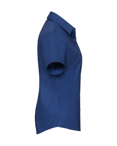 Ladies' Short Sleeve Tailored Oxford Shirt