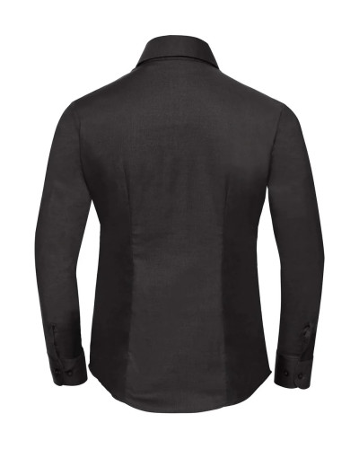 Ladies' Long Sleeve Tailored Oxford Shirt