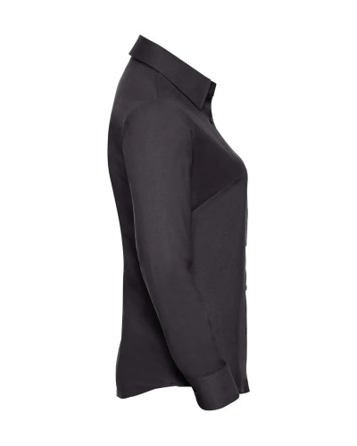 Ladies' Long Sleeve Tailored Oxford Shirt
