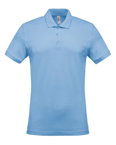 Men's Short-Sleeved Piqué Polo Shirt