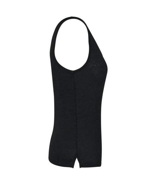 SPASS0 Ladies' Linen Tank Top