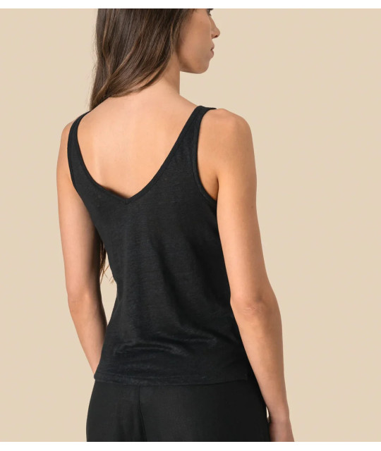 SPASS0 Ladies' Linen Tank Top