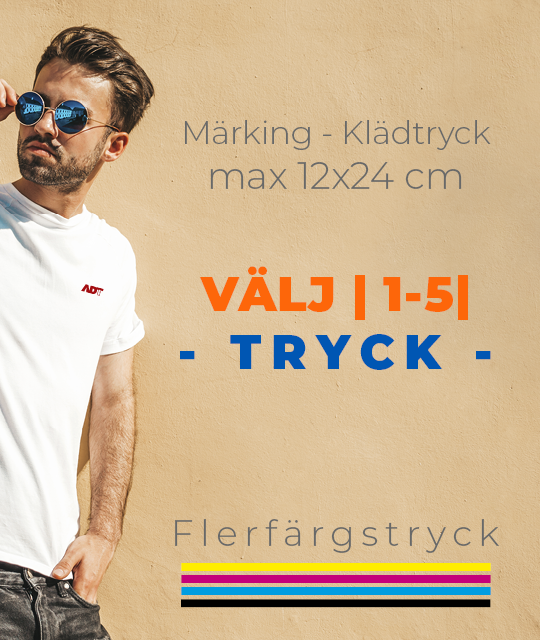 Brodyr Flerfärgs - max 12 x 24 cm