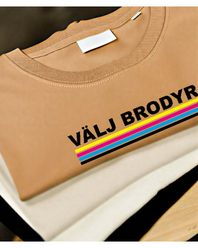 Brodyr Flerfärgs - max 12 x 24 cm