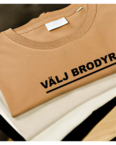 Brodyr En färg - max 12 x 24 cm
