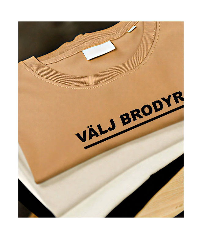 Brodyr En färg - max 12 x 24 cm