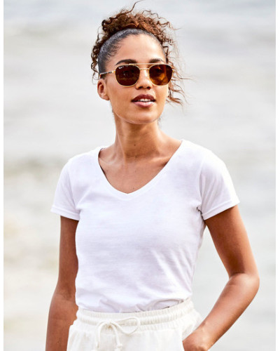 Fruit of the Loom Ladies´ Iconic 150 V Neck T