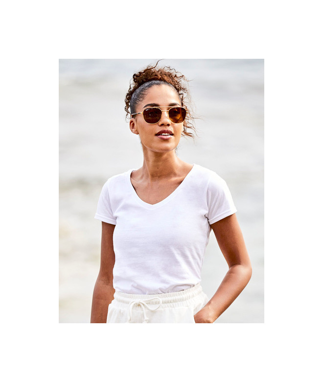 Fruit of the Loom Ladies´ Iconic 150 V Neck T