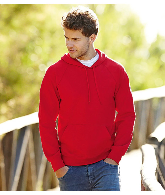 Fruit of the Loom Lightweight Hooded Sweat
