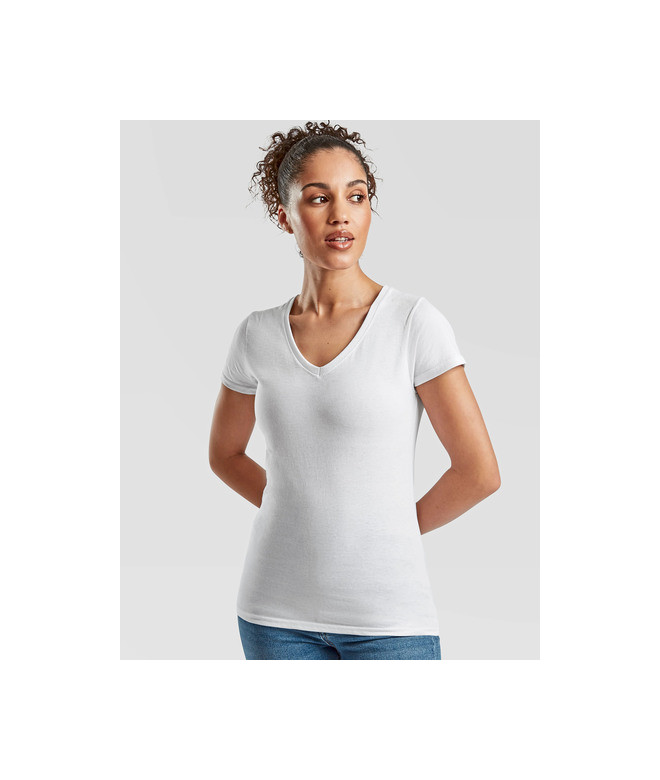 Fruit of the Loom Ladies´ Valueweight V Neck T