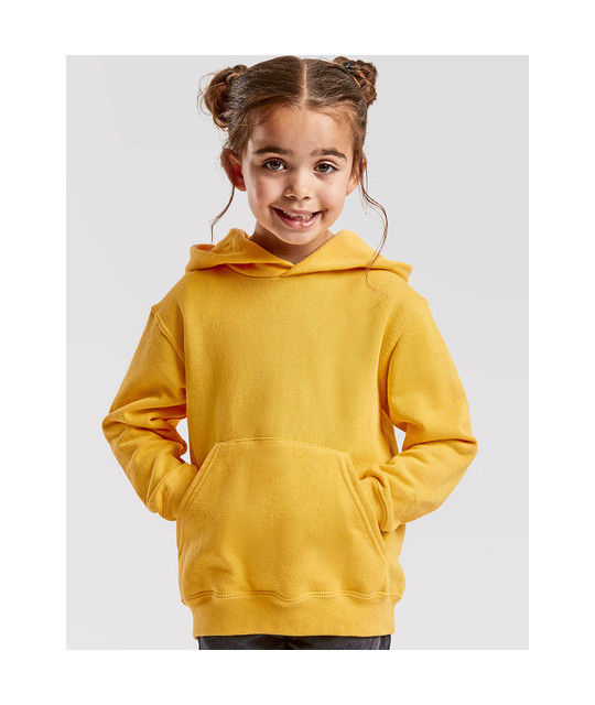 Fruit of the Loom Kids´ Classic Hooded Sweat