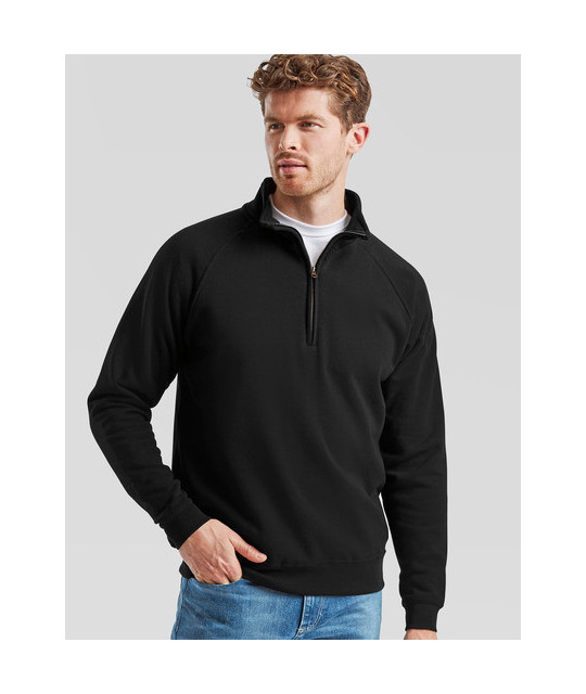 Classic Zip Neck Sweat