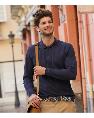 Fruit of the Loom Premium Long Sleeve Polo