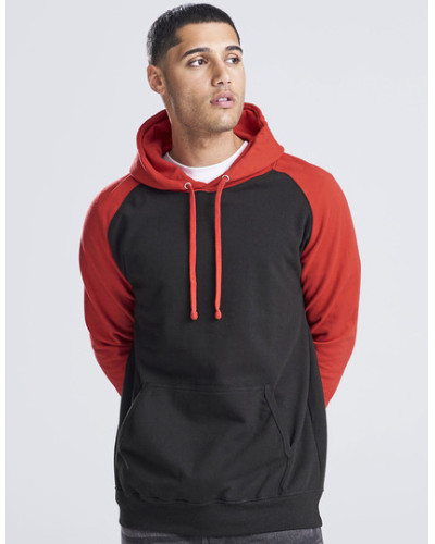 Just Hoods Baseball Hoodie