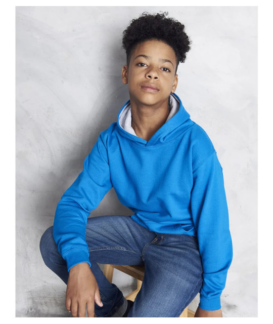Just Hoods Kids Varsity Hoodie