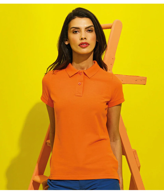Asquith&Fox Women's poly/cotton blend polo