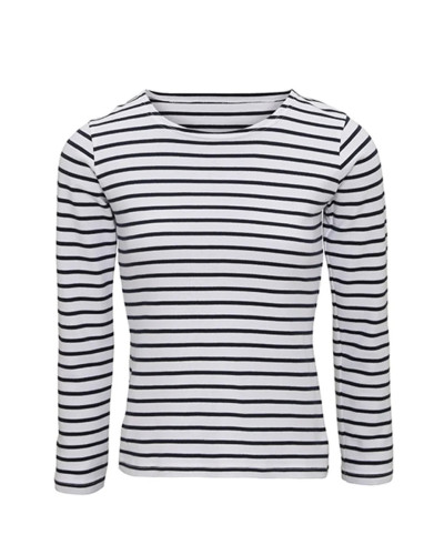 Asquith&Fox Women's Mariniere coastal L/S tee