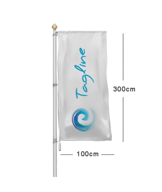 Stående Flagga, 160g Marinpolyester