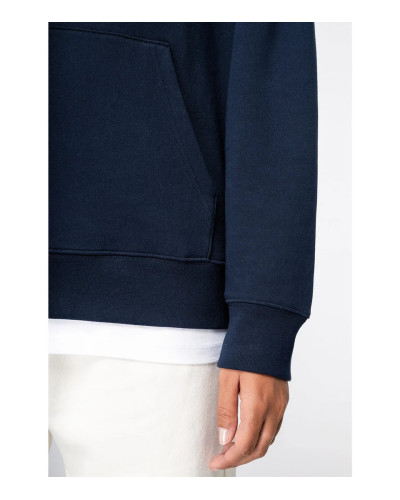 Uni. EcoFriendly Brushed Fleece Drop.Shoulder Hood