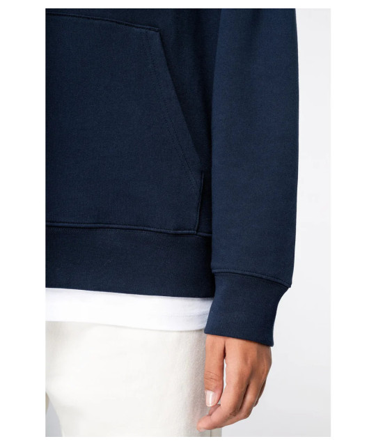 Uni. EcoFriendly Brushed Fleece Drop.Shoulder Hood